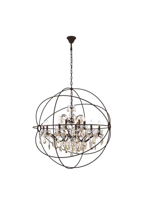 Large Chandeliers Sphere by Elegant Lighting ( 173 | 1130G43RI-GT/RC Geneva ) 