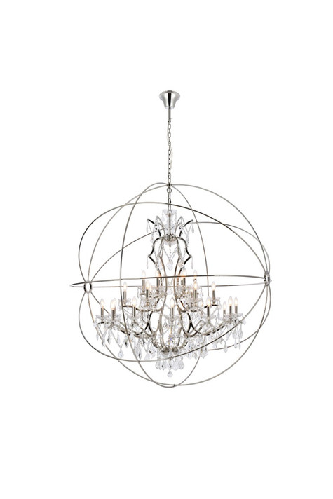 Large Chandeliers Sphere by Elegant Lighting ( 173 | 1130G60PN/RC Geneva ) 