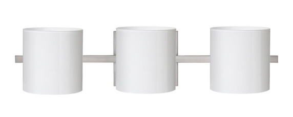 Bathroom Fixtures Three Lights by Besa ( 74 | 3WS-718006-SN Pogo ) 