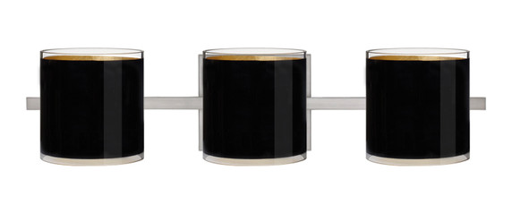 Bathroom Fixtures Three Lights by Besa ( 74 | 3WS-7180GF-SN Pogo ) 