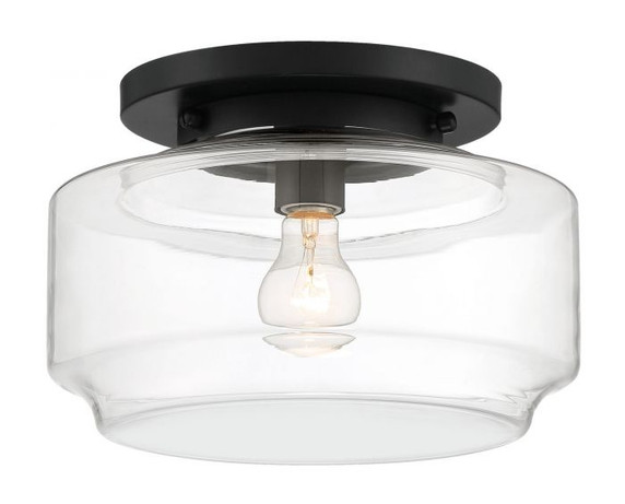 Flush Mounts Glass Down by Craftmade ( 46 | X3112-FB Peri ) 