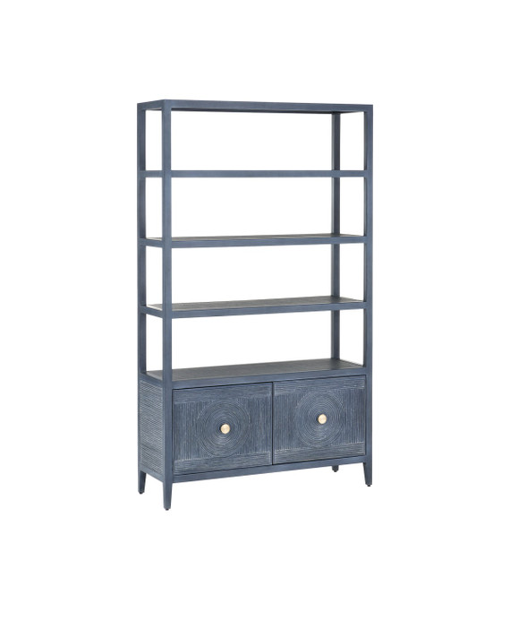 Furniture Bookcases/Curios by Currey and Company ( 142 | 3000-0265 Santos Collection ) 