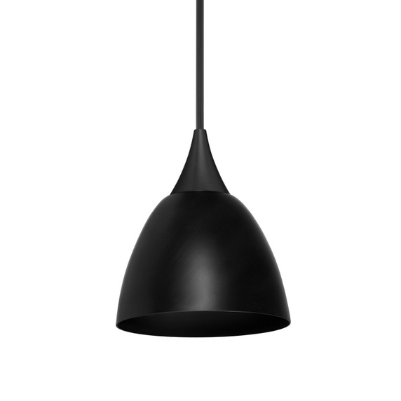 Mini Pendants Metal Shade by Besa ( 74 | X-1858BK-BK Besa Divi Pendant ) 