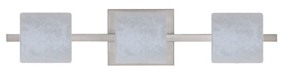 Bathroom Fixtures Three Lights by Besa ( 74 | 3WS-787319-SN Paolo ) 