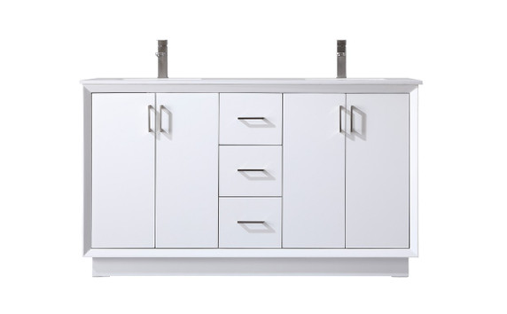 Plumbing Bath Chests/Vanities by Elegant Lighting ( 173 | VF19660DWH Hayes ) 