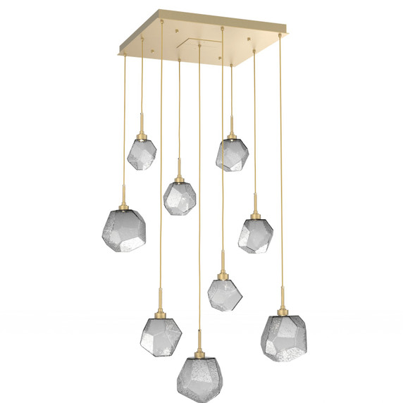 Large Chandeliers Multi-Port/Cascade by Hammerton Studio ( 404 | CHB0039-09-GB-S-C01-L3 Gem ) 