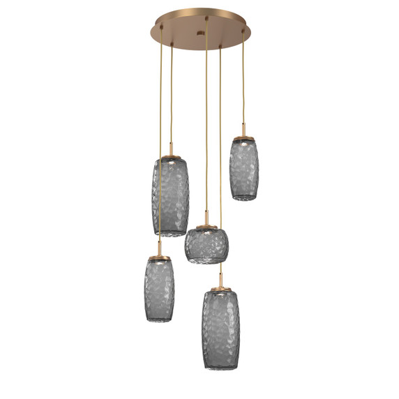 Pendants Multi-port/Cascade by Hammerton Studio ( 404 | CHB0091-05-NB-S-C01-L3 Vessel ) 