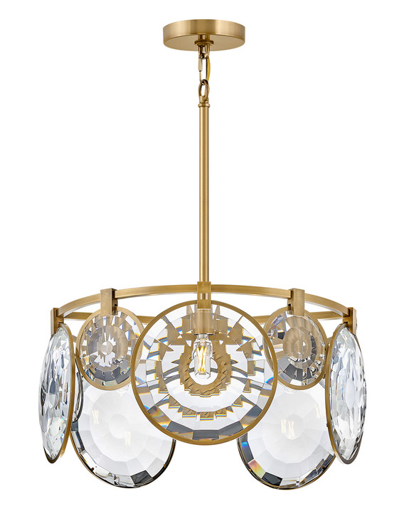 Mid. Chandeliers Glass Down by Fredrick Ramond ( 138 | FR31263HBR Nala ) 