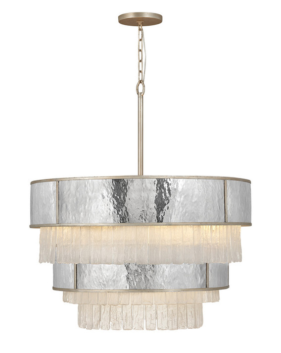 Mid. Chandeliers Drum Shade by Fredrick Ramond ( 138 | FR32705CPG Reverie ) 