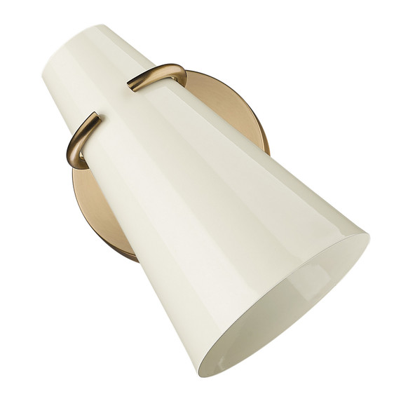 Sconces Directional/Cylinder by Golden ( 62 | 2122-1W MBS-GE Reeva ) 