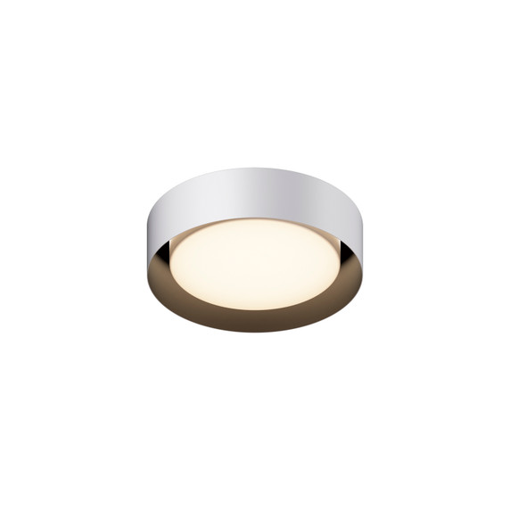Flush Mounts Drum Shade by ET2 ( 86 | E51010-WTBK Echo ) 