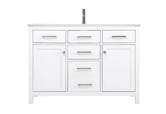 Plumbing Bath Chests/Vanities by Elegant Lighting ( 173 | VF23348WH Lewis ) 