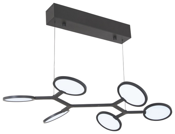 Linear/Island 4 Light + by George Kovacs ( 42 | P1951-66A-L Bandalore ) 
