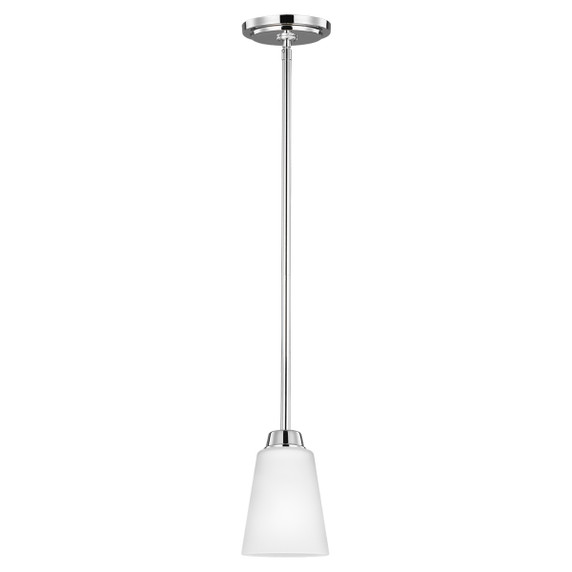Mini Pendants Glass Down by Generation Lighting ( 1 | 6115201-05 Kerrville ) 