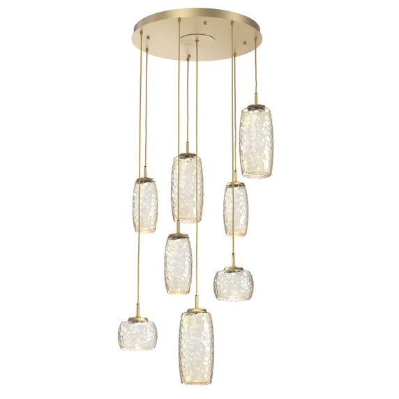 Pendants Multi-port/Cascade by Hammerton Studio ( 404 | CHB0091-08-GB-A-C01-L3 Vessel ) 