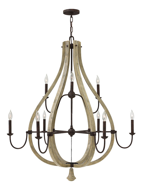 Large Chandeliers Candle by Fredrick Ramond ( 138 | FR40578IRR Middlefield ) 