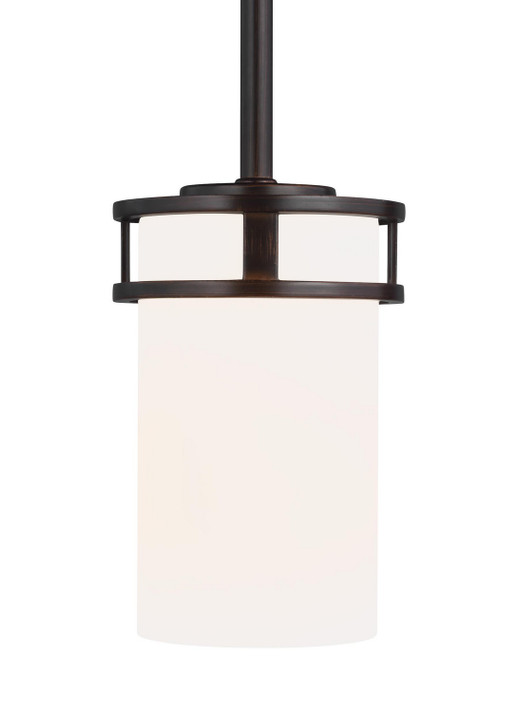 Mini Pendants Glass Down by Generation Lighting ( 1 | 6121601EN3-710 Robie ) 