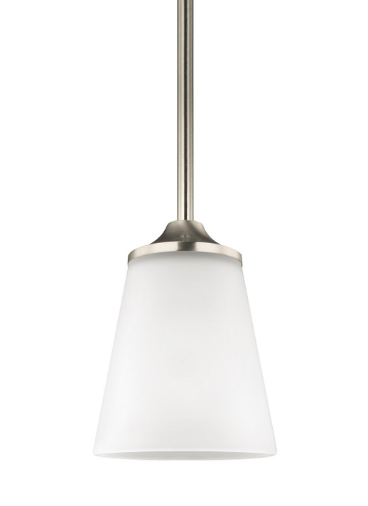 Mini Pendants Glass Down by Generation Lighting ( 1 | 6124501EN3-962 Hanford ) 