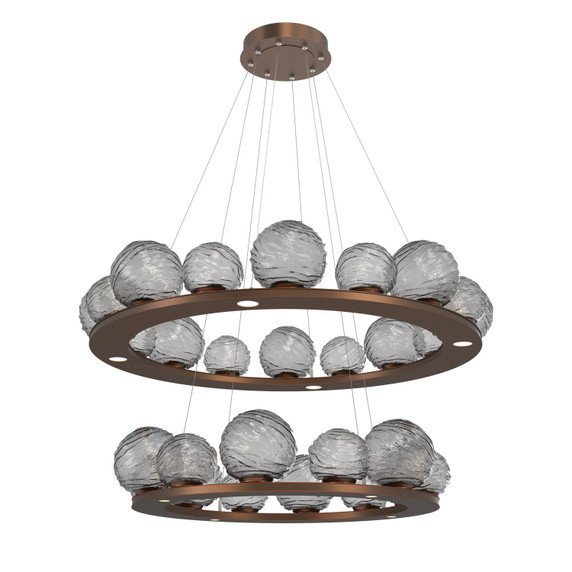 Large Chandeliers Ring/Halo by Hammerton Studio ( 404 | CHB0092-2B-BB-S-CA1-L1 Gaia ) 