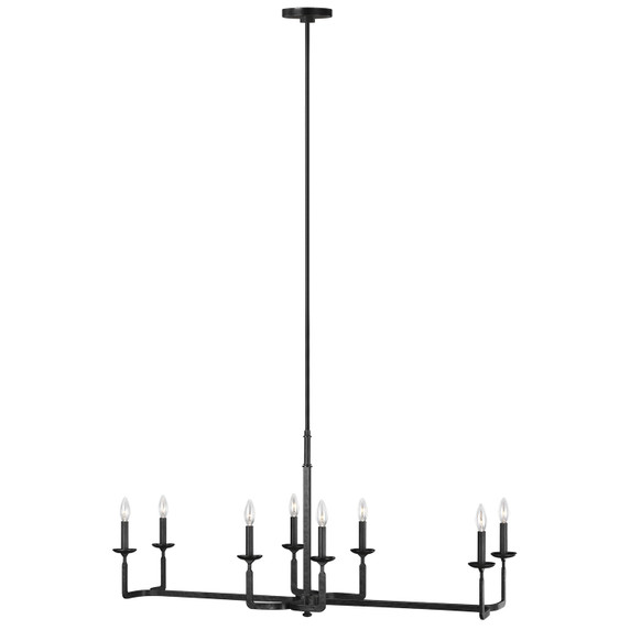 Linear/Island 4 Light + by Generation Lighting ( 1 | F3292/8AI Ansley ) 