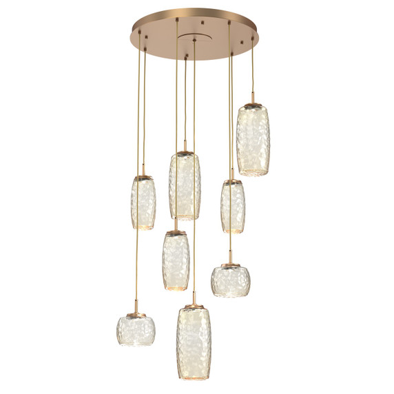 Pendants Multi-port/Cascade by Hammerton Studio ( 404 | CHB0091-08-NB-A-C01-L1 Vessel ) 