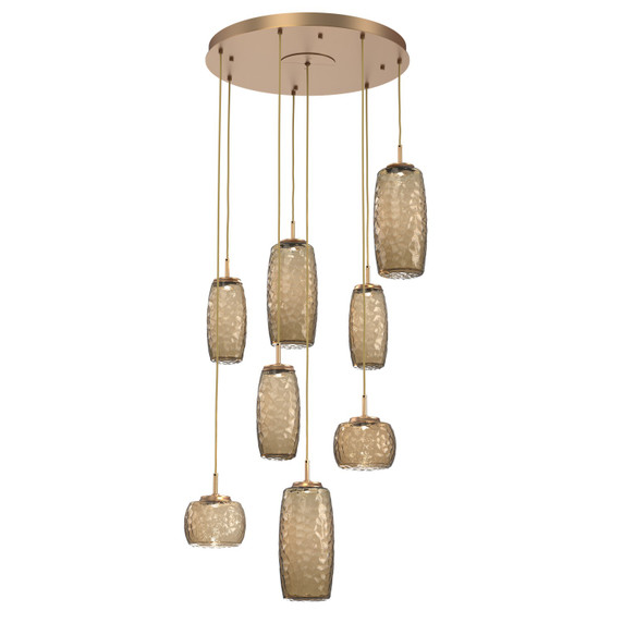 Pendants Multi-port/Cascade by Hammerton Studio ( 404 | CHB0091-08-NB-B-C01-L1 Vessel ) 