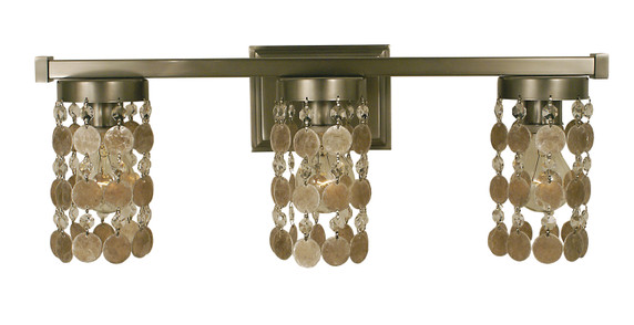 Bathroom Fixtures Three Lights by Framburg ( 8 | 4363 BN Naomi ) 