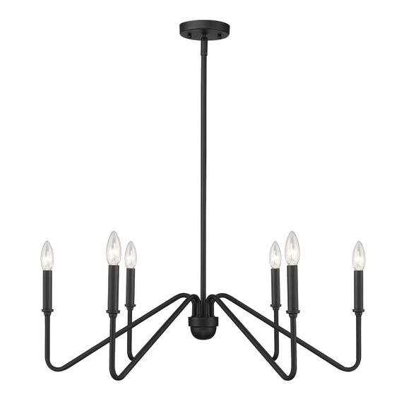 Mid. Chandeliers Candle by Golden ( 62 | 3690-6 NB Kennedy ) 