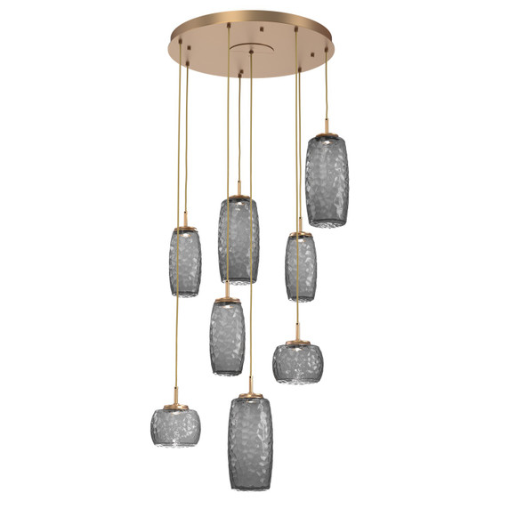 Pendants Multi-port/Cascade by Hammerton Studio ( 404 | CHB0091-08-NB-S-C01-L3 Vessel ) 