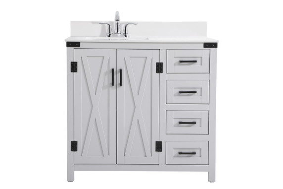 Plumbing Bath Chests/Vanities by Elegant Lighting ( 173 | VF90236GR-BS Grant ) 