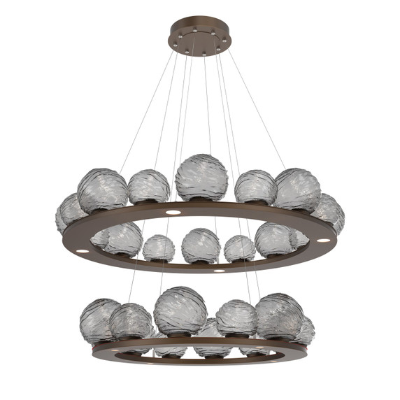 Large Chandeliers Ring/Halo by Hammerton Studio ( 404 | CHB0092-2B-FB-S-CA1-L3 Gaia ) 