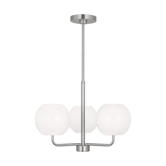 Mini Chandeliers Glass Shade by Generation Lighting ( 1 | GLC1043BS Rory ) 