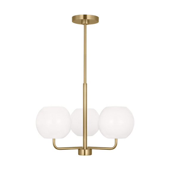 Mini Chandeliers Glass Shade by Generation Lighting ( 1 | GLC1043SB Rory ) 