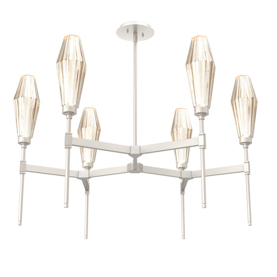 Mid. Chandeliers Glass Up by Hammerton Studio ( 404 | CHB0049-37-BS-RA-001-L3 Aalto ) 