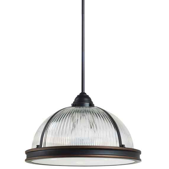 Pendants Glass Down by Generation Lighting ( 1 | 65062-715 Pratt Street Prismatic ) 