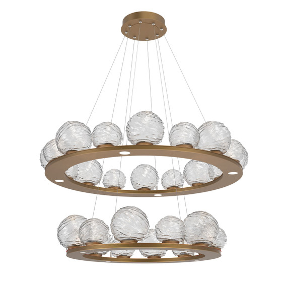 Large Chandeliers Ring/Halo by Hammerton Studio ( 404 | CHB0092-2B-NB-C-CA1-L3 Gaia ) 