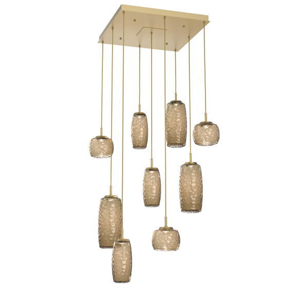 Pendants Multi-port/Cascade by Hammerton Studio ( 404 | CHB0091-09-GB-B-C01-L3 Vessel ) 