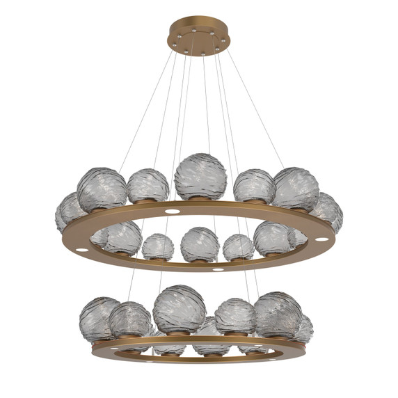 Large Chandeliers Ring/Halo by Hammerton Studio ( 404 | CHB0092-2B-NB-S-CA1-L3 Gaia ) 