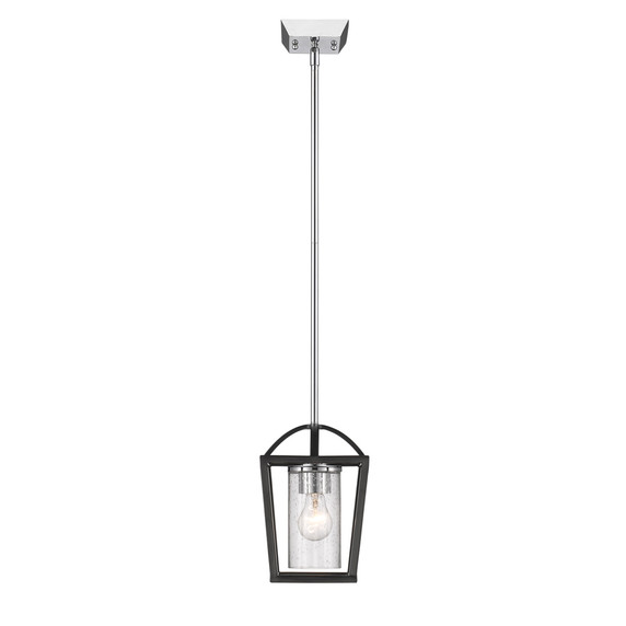 Mini Pendants Open Frame by Golden ( 62 | 4309-M1L BLK-SD Mercer ) 