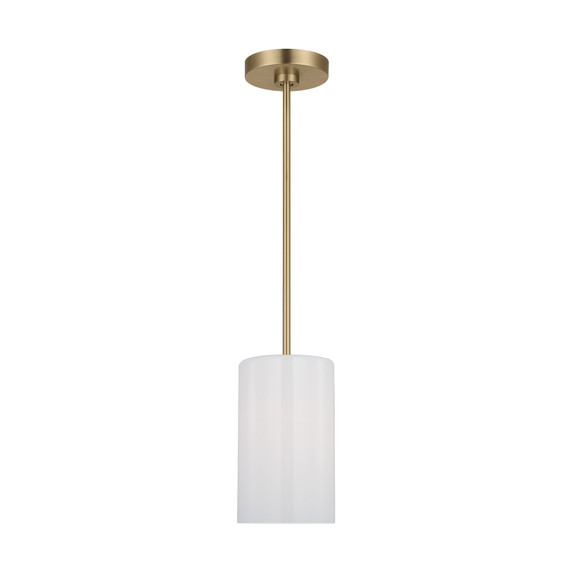 Mini Pendants Glass Down by Generation Lighting ( 1 | GLP1001SB Rhett ) 