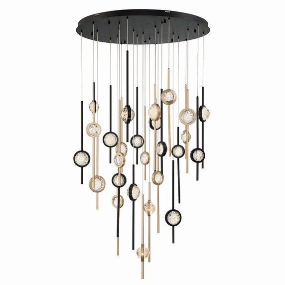Large Chandeliers Glass Shade by Eurofase ( 40 | 43890-033 Barletta ) 