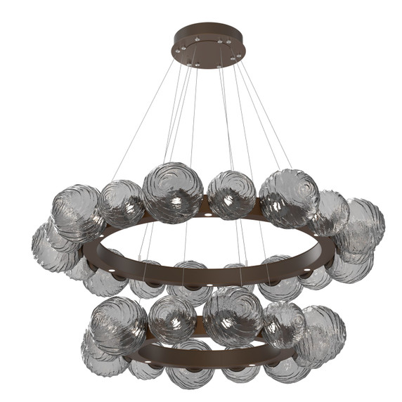 Large Chandeliers Ring/Halo by Hammerton Studio ( 404 | CHB0092-2T-FB-S-CA1-L1 Gaia ) 