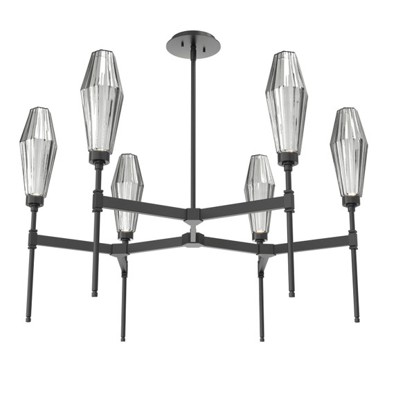 Mid. Chandeliers Glass Up by Hammerton Studio ( 404 | CHB0049-37-MB-RS-001-L1 Aalto ) 