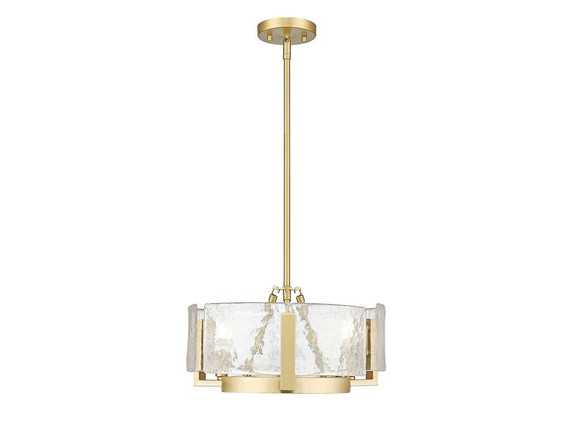 Mini Chandeliers Drum Shade by Golden ( 62 | 3164-3 BCB-HWG Aenon ) 