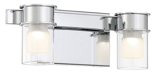 Bathroom Fixtures Two Lights by George Kovacs ( 42 | P5412-077-L Herald Square ) 