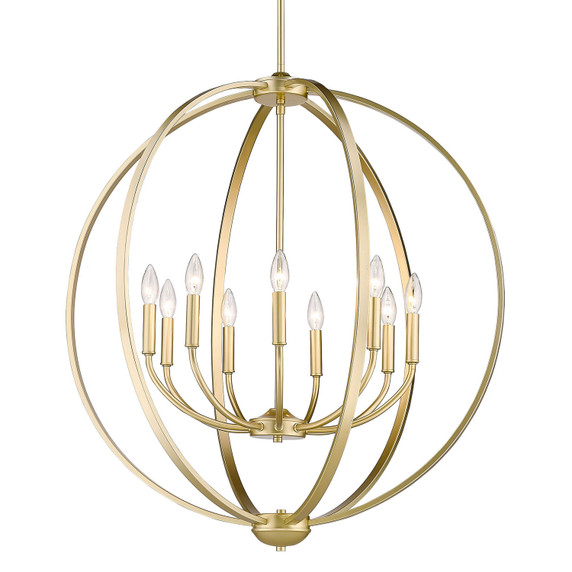 Mid. Chandeliers Candle by Golden ( 62 | 3167-9 OG Colson ) 