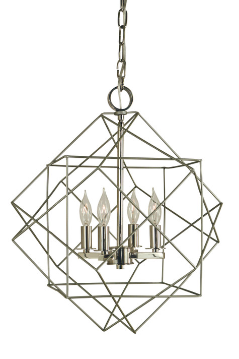 Mini Chandeliers Candle by Framburg ( 8 | 4704 SP/PN Etoile ) 