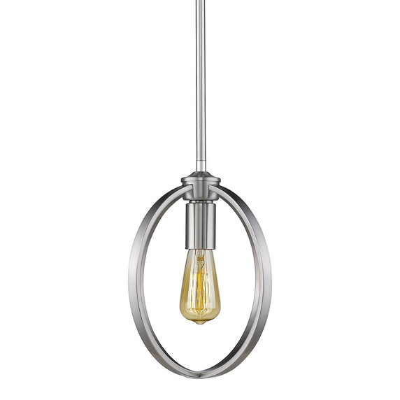 Mini Pendants Open Frame by Golden ( 62 | 3167-M1L PW Colson ) 