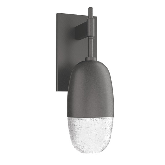 Sconces Single Glass by Hammerton Studio ( 404 | IDB0079-01-GP-PC-L1 Pebble ) 