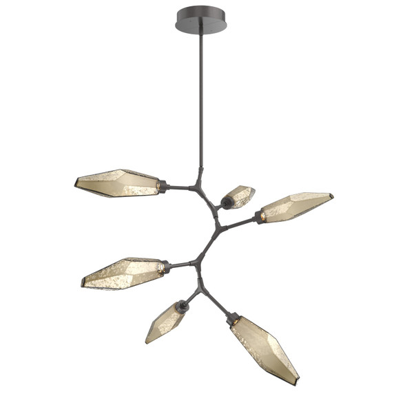 Large Chandeliers Glass Shade by Hammerton Studio ( 404 | CHB0050-VA-GP-CB-001-L1 Rock Crystal ) 